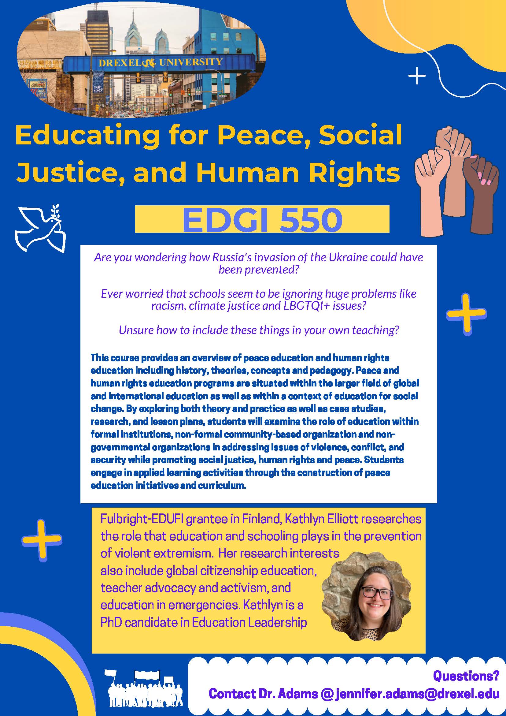 EDGI 550 course opportunity